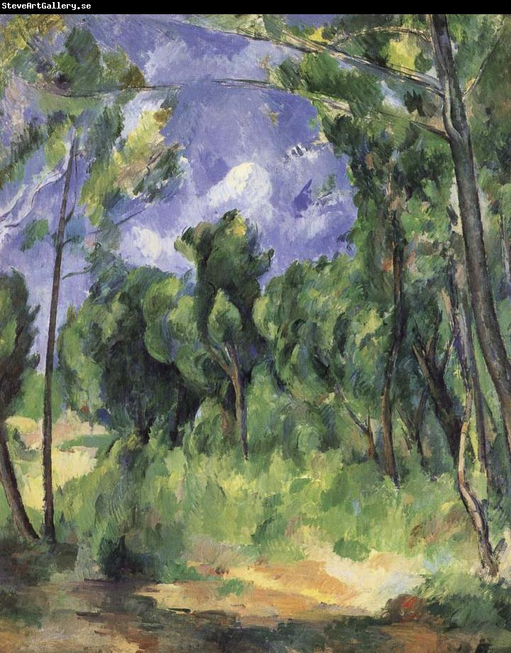 Paul Cezanne forest